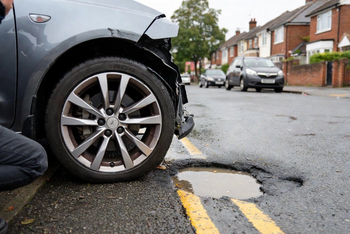Did an Ealing pothole damage your tyre or wheel? You can make a claim – but compensation is not automatic