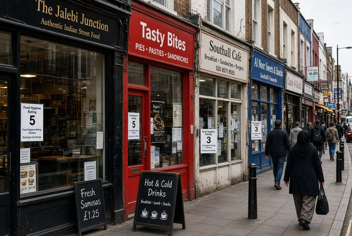 Ealing ranks lowest of 30 London boroughs in food hygiene study