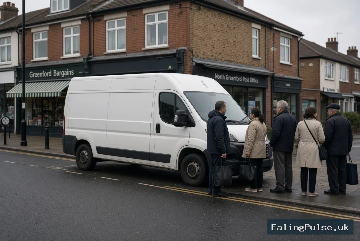 Tomorrow in Greenford: a van that takes your knife, no questions