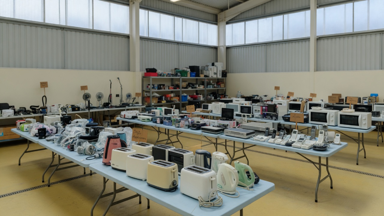 Greenford recycling centre now accepts small electricals for repair and reuse