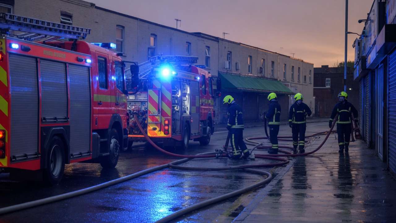 Northolt and Park Royal crews among those sent to Wembley commercial fire