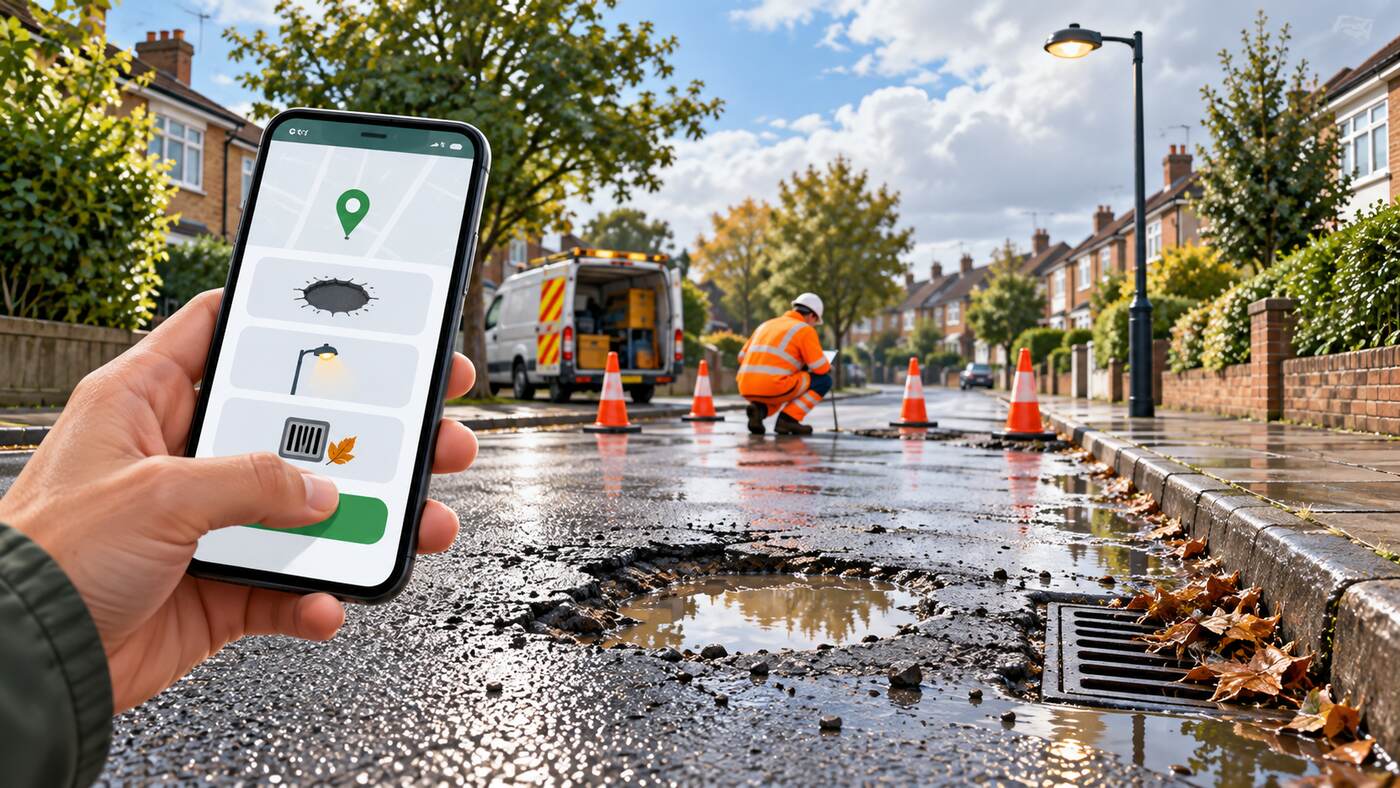 Potholes, flooding and broken lights: Ealing’s new response targets