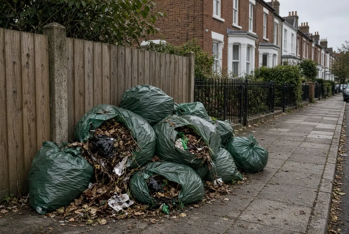 Greener Ealing leaves its own bags on the streets. Residents say: you are the fly-tippers
