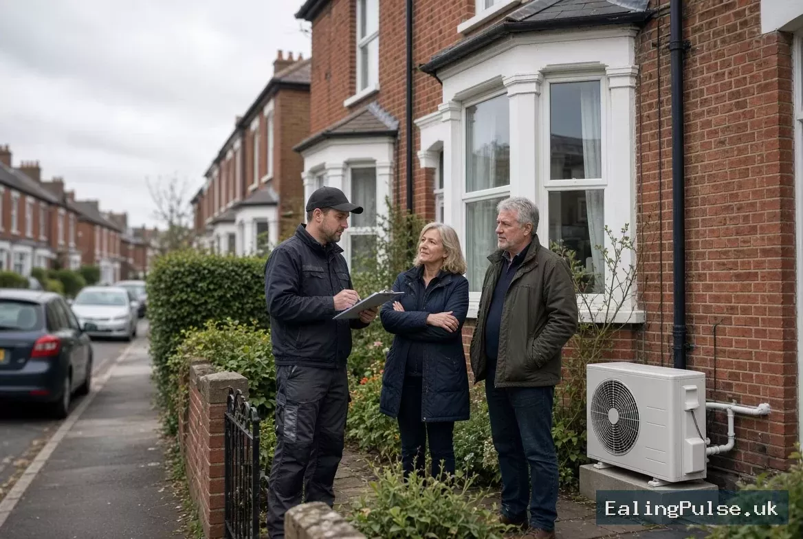 Heat pump grant: £7,500 for most Ealing homes, while £9,000 is limited to off-gas properties