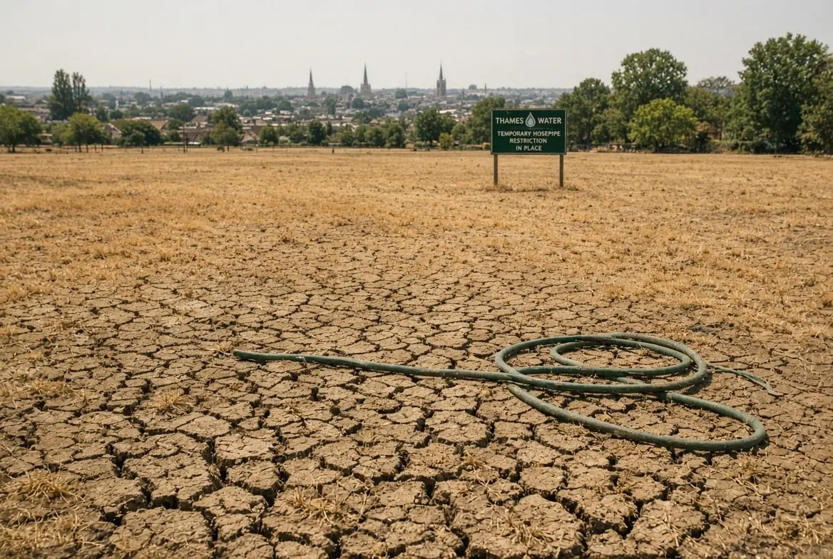 Drought continues in Ealing, Northolt, Greenford and Southall